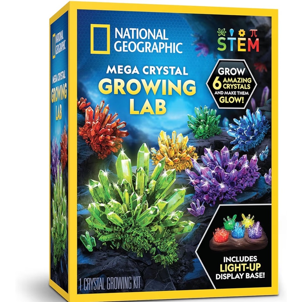 National Geographic Crystal Growing Kit